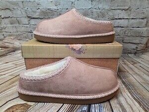 Very G Womens Georgina Faux Fur Slip On Shoes Size 9 Lightweight NEW